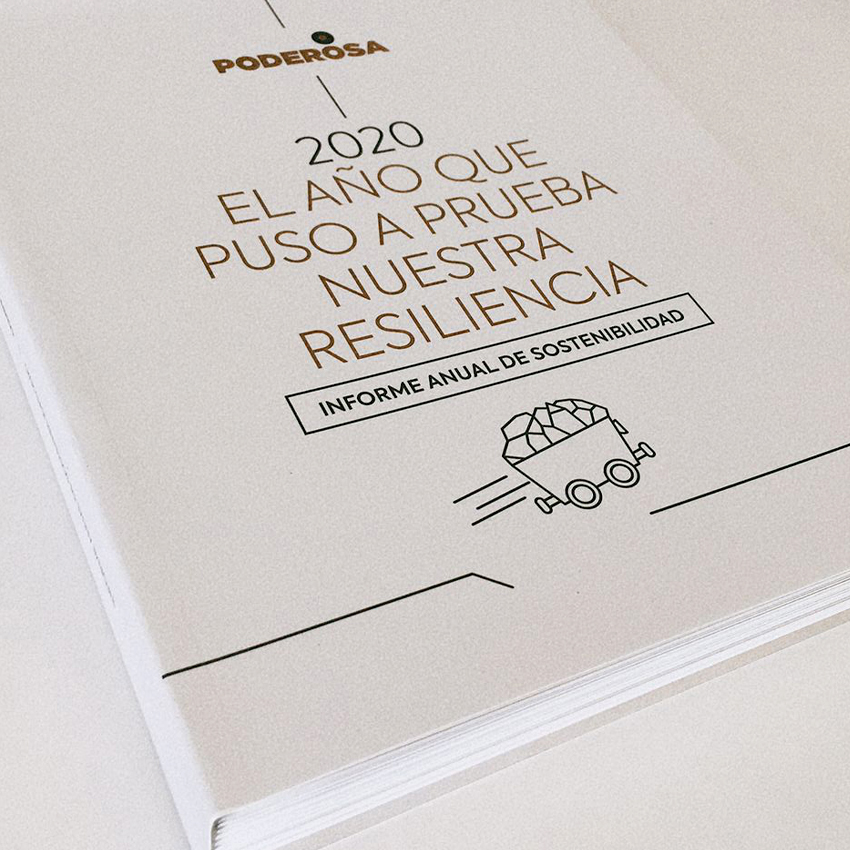 Poderosa. Informe anual de sostenibilidad 2020